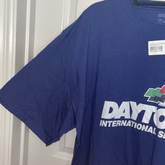 NWT Fanatics NASCAR Daytona T Shirt 2XL Blue - Picture 2 of 7